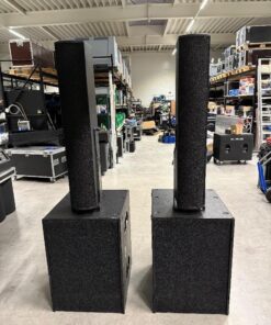2X PL Audio TS61 Säulen mit Bügel und Hüllen | 2400 EUR - Gebrauchte-Veranstaltungstechnik.de - Der Marktplatz für gebrauchte Veranstaltungstechnik