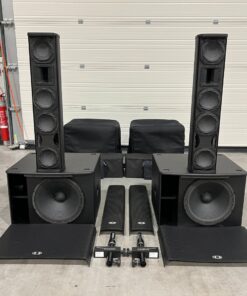 Dynacord system: 2x TS-400 + 2x PSE215 + 2x TA-TS400 tilt | 3899 EUR - Gebrauchte-Veranstaltungstechnik.de - Der Marktplatz für gebrauchte...