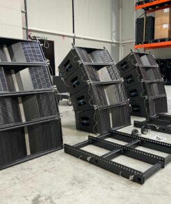 KME PANO line array: 8x QL906 + 4x QL1215 + 2x frame | 25999 EUR - Gebrauchte-Veranstaltungstechnik.de - Der Marktplatz für gebrauchte...